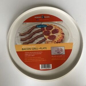 Nordic Ware Reversible Microwave Bacon Rack for Quick Breakfast Cooking